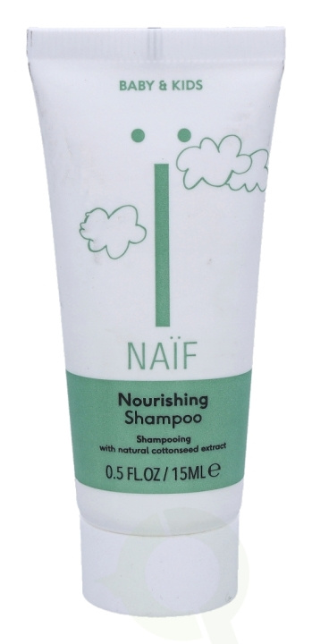 Naif Quality Baby Care Nourishing Shampoo 15 ml in de groep BEAUTY & HEALTH / Haar & Styling / Haarverzorging / Shampoo bij TP E-commerce Nordic AB (C37954)