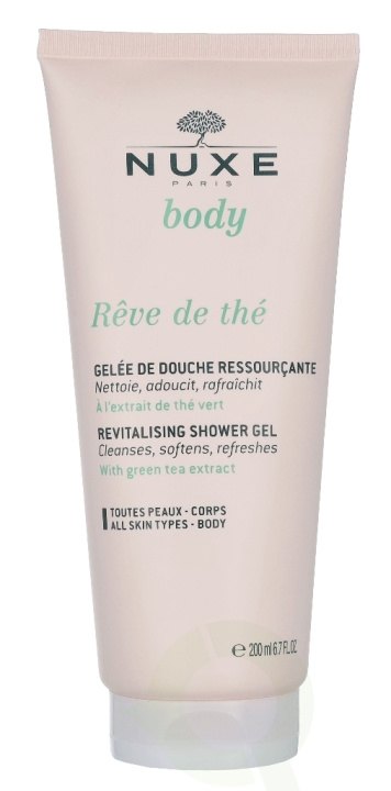 Nuxe Body Reve De The Revitalsing Shower Gel 200 ml in de groep BEAUTY & HEALTH / Huidsverzorging / Lichaamsverzorging / Bad- en douchegels bij TP E-commerce Nordic AB (C37959)