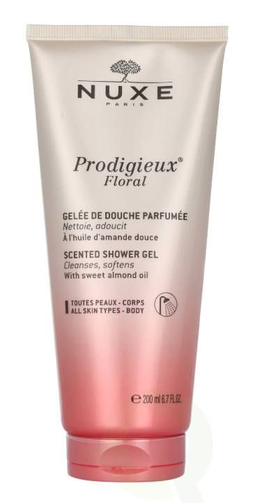 Nuxe Prodigieux Floral Scented Shower gel 200 ml in de groep BEAUTY & HEALTH / Huidsverzorging / Lichaamsverzorging / Bad- en douchegels bij TP E-commerce Nordic AB (C37960)