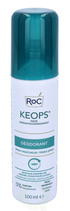ROC Keops Deo Spray - Fresh 100 ml in de groep BEAUTY & HEALTH / Geuren & Parfum / Deodorant / Deodorant voor mannen bij TP E-commerce Nordic AB (C37980)