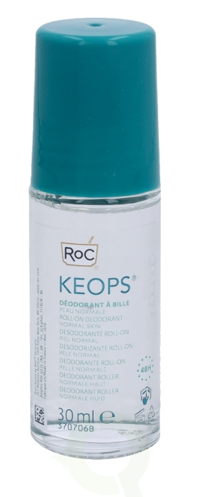 ROC Keops Deo Roll-On - Normal Skin 30 ml in de groep BEAUTY & HEALTH / Geuren & Parfum / Deodorant / Deodorant voor mannen bij TP E-commerce Nordic AB (C37982)