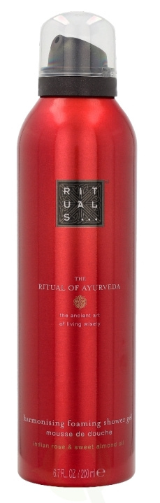 Rituals Ayurveda Foaming Shower Gel 200 ml in de groep BEAUTY & HEALTH / Huidsverzorging / Lichaamsverzorging / Bad- en douchegels bij TP E-commerce Nordic AB (C37994)