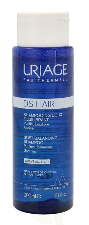 Uriage DS Hair Soft Balancing Shampoo 200 ml in de groep BEAUTY & HEALTH / Haar & Styling / Haarverzorging / Shampoo bij TP E-commerce Nordic AB (C38038)