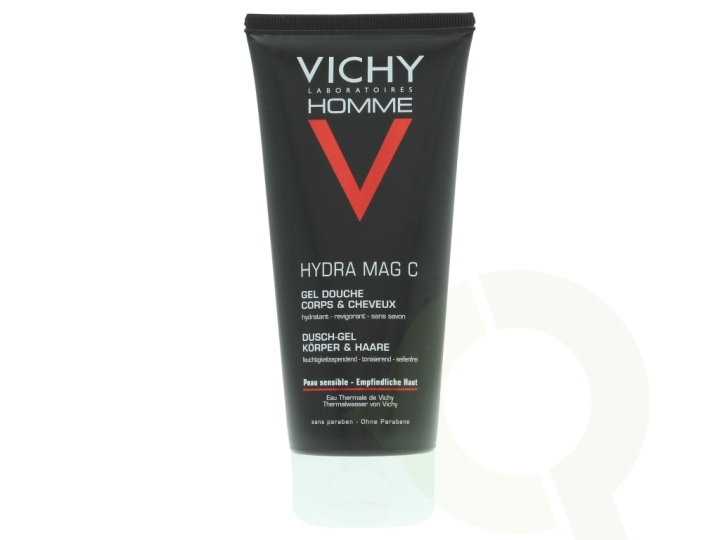 Vichy Homme Hydra Mag C Shower Gel Body And Hair 200 ml in de groep BEAUTY & HEALTH / Huidsverzorging / Lichaamsverzorging / Bad- en douchegels bij TP E-commerce Nordic AB (C38053)