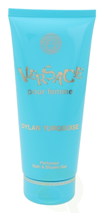 Versace Dylan Turquoise Bath & Shower Gel 200 ml in de groep BEAUTY & HEALTH / Huidsverzorging / Lichaamsverzorging / Bad- en douchegels bij TP E-commerce Nordic AB (C38094)