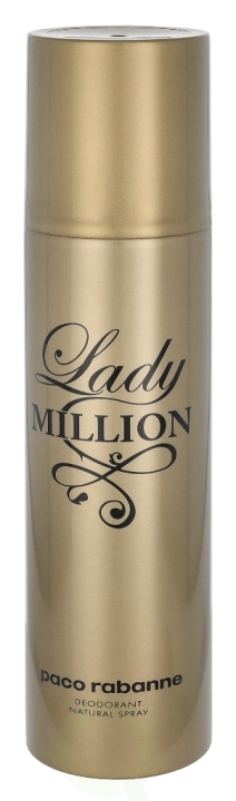 Paco Rabanne Lady Million Deo Spray 150 ml in de groep BEAUTY & HEALTH / Geuren & Parfum / Deodorant / Deodorant voor mannen bij TP E-commerce Nordic AB (C38130)