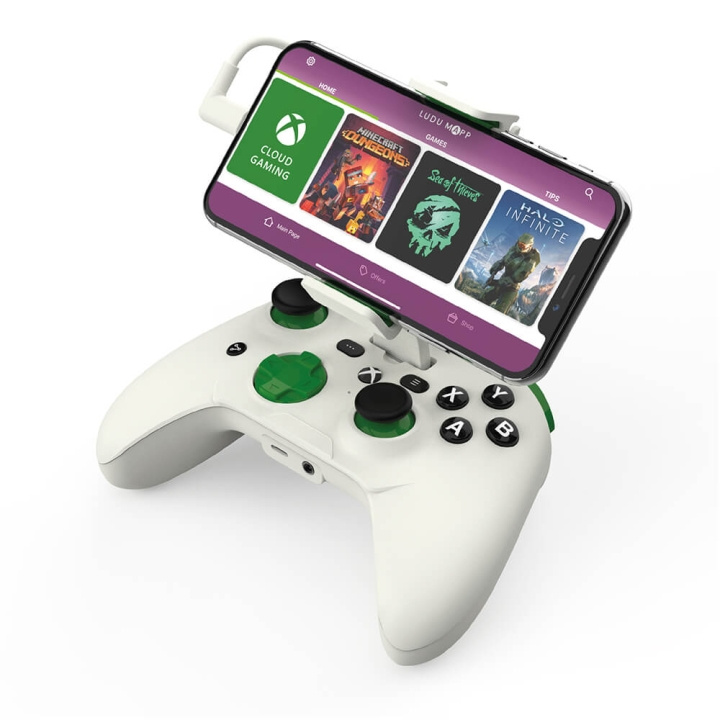 RIOTPWR iOS Xbox Pro Molnbaserad Spelkontroll Vit in de groep HOME ELECTRONICS / Spelconsoles en accessoires / Overige games bij TP E-commerce Nordic AB (C38313)
