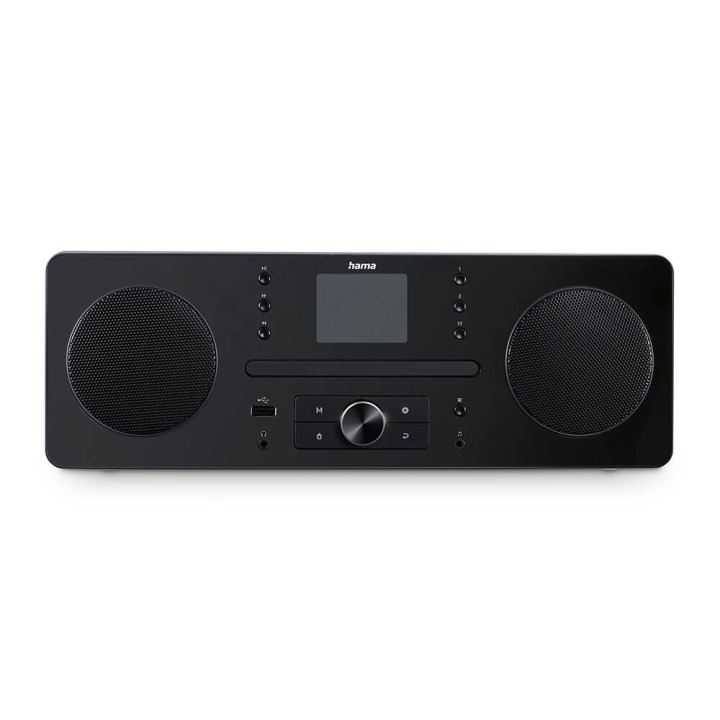 Hama FM/DAB+/CD/BT Internetradio DIR1570CBT Svart in de groep HOME ELECTRONICS / Audio & Beeld / Thuisbioscoop, Hifi en Draagbaar / Radio & Wekkers / Draadloze audiozender bij TP E-commerce Nordic AB (C38317)