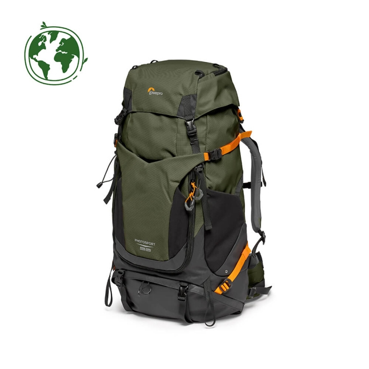 Lowepro Ryggsäck PhotoSport Pro 55L AW IV S-M Mörkgrön in de groep HOME ELECTRONICS / Foto & Video / Fotoapparatuur / Cameratassen bij TP E-commerce Nordic AB (C38357)