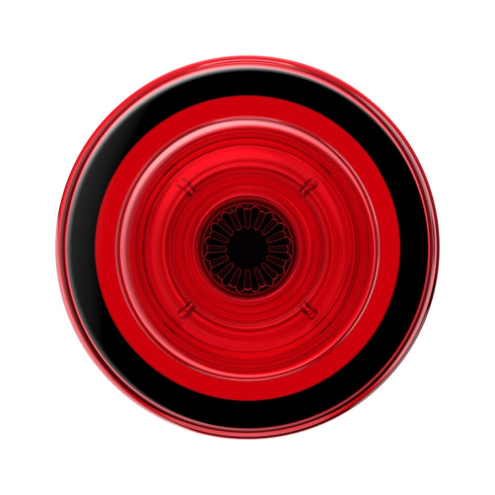 PopSockets PopGrip för Magsafe Danger Red Translucent in de groep SMARTPHONE & TABLETS / Overige accessoires / Popsockets bij TP E-commerce Nordic AB (C38396)