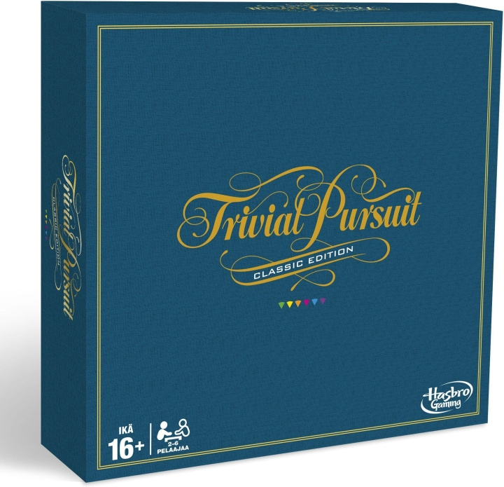 Hasbro Trivial Pursuit-spel, Classic Edition FI in de groep SPEELGOED, KINDER- & BABYPRODUCTEN / Spelletje / Bordspellen bij TP E-commerce Nordic AB (C38452)