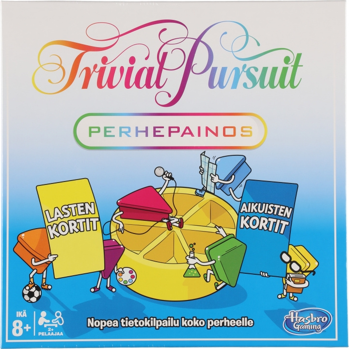 Hasbro Trivial Pursuit Family Edition triviaspel, 2017 FI in de groep SPEELGOED, KINDER- & BABYPRODUCTEN / Speelgoed / Bordspellen / Familiespellen bij TP E-commerce Nordic AB (C38456)