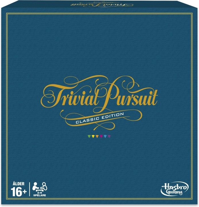 Hasbro Trivial Pursuit-spel, Classic Edition SE in de groep SPEELGOED, KINDER- & BABYPRODUCTEN / Speelgoed / Bordspellen / Familiespellen bij TP E-commerce Nordic AB (C38471)