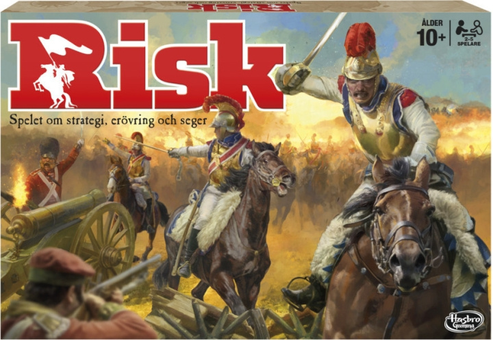 Hasbro Gaming Risk Brädspel, SE in de groep SPEELGOED, KINDER- & BABYPRODUCTEN / Speelgoed / Bordspellen / Familiespellen bij TP E-commerce Nordic AB (C38473)