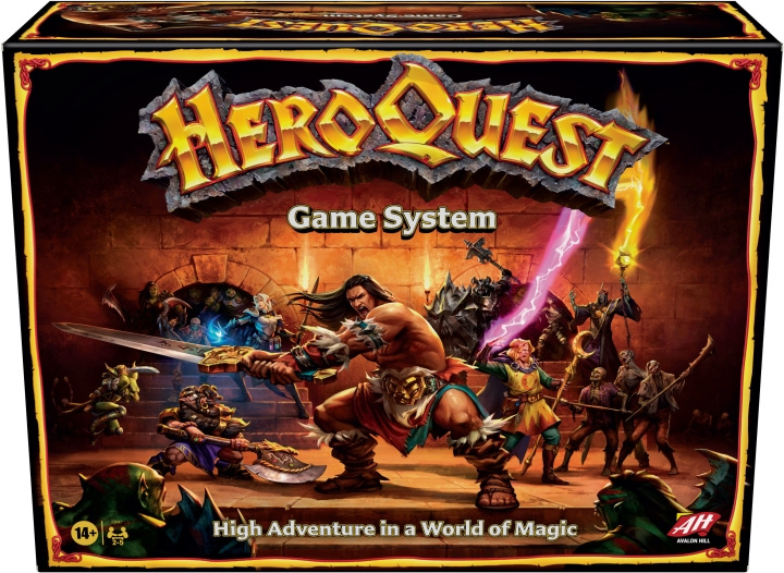 Hasbro Avalon Hill Heroquest brädspel, EN in de groep SPEELGOED, KINDER- & BABYPRODUCTEN / Spelletje / Bordspellen bij TP E-commerce Nordic AB (C38474)
