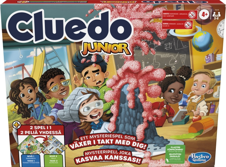 Hasbro Cluedo Junior brädspel SE/FI in de groep SPEELGOED, KINDER- & BABYPRODUCTEN / Spelletje / Bordspellen bij TP E-commerce Nordic AB (C38495)
