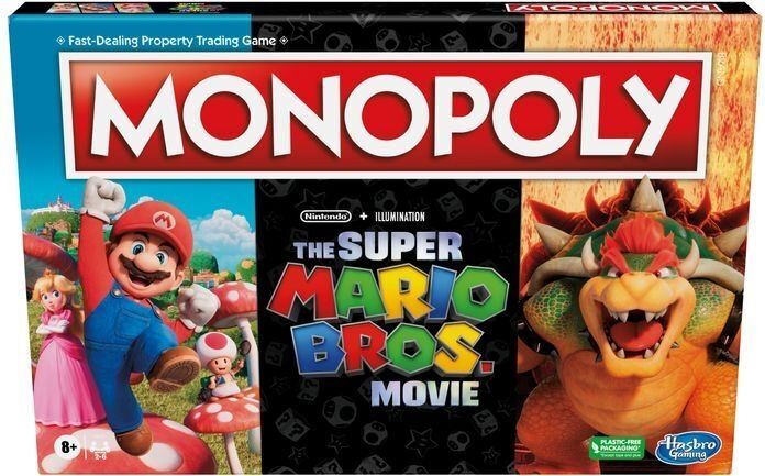 Hasbro Monopoly Super Mario Movie brädspel, EN in de groep SPEELGOED, KINDER- & BABYPRODUCTEN / Speelgoed / Bordspellen / Familiespellen bij TP E-commerce Nordic AB (C38499)