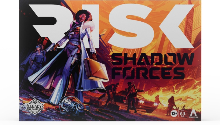 Avalon Hill Risk Shadow Forces brädspel, EN in de groep SPEELGOED, KINDER- & BABYPRODUCTEN / Speelgoed / Bordspellen / Familiespellen bij TP E-commerce Nordic AB (C38500)