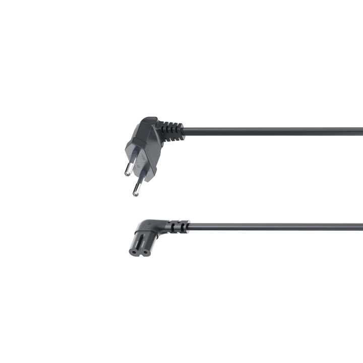HAMA Euro Mains Lead Angled for One/Play1/SL/Play5 Black 3.0m in de groep HOME ELECTRONICS / Audio & Beeld / Luidsprekers & accessoires / Accessoires bij TP E-commerce Nordic AB (C38517)