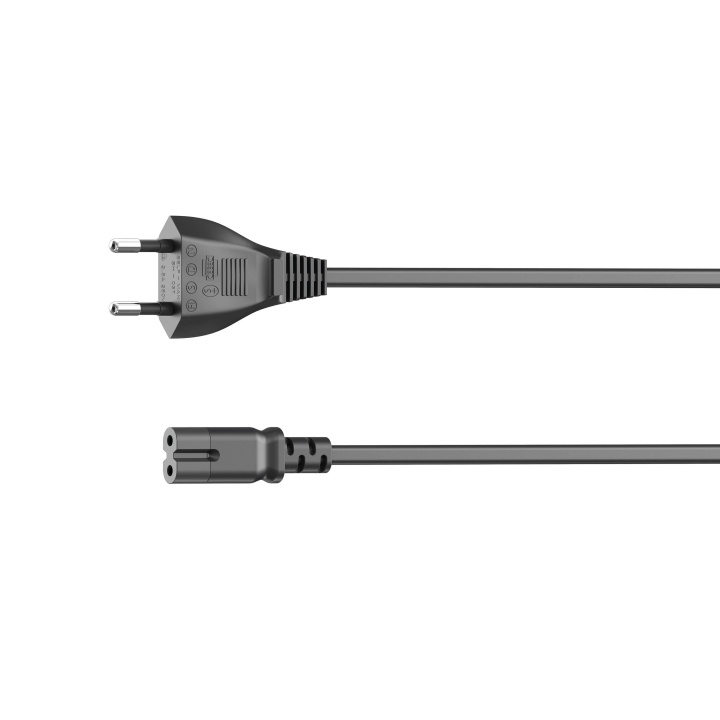 HAMA Euro Mains Lead for Play3/Play5 Black 5.0m in de groep HOME ELECTRONICS / Audio & Beeld / Luidsprekers & accessoires / Accessoires bij TP E-commerce Nordic AB (C38520)