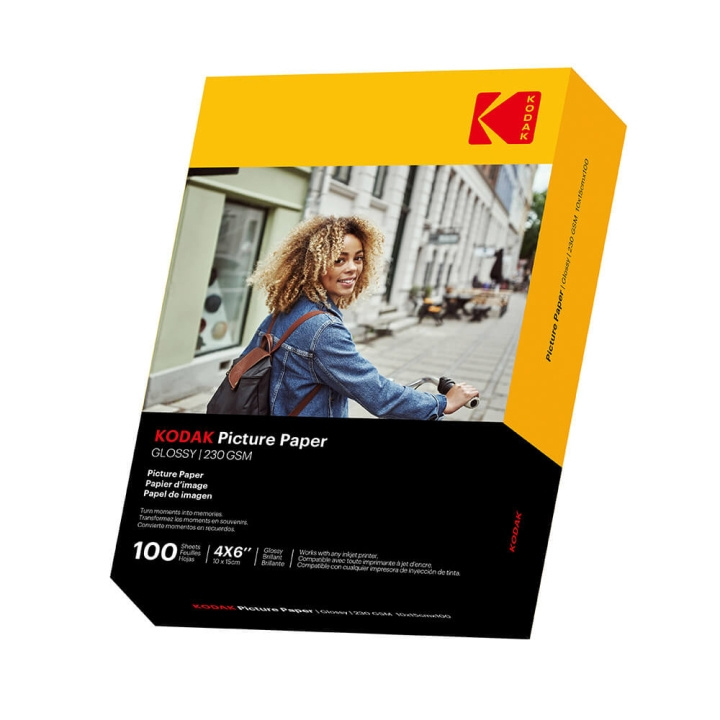 Kodak 10x15cm Blankt Fotopapper 230g/m² 100 Ark in de groep HOME ELECTRONICS / Foto & Video / Fotoapparatuur / Overige bij TP E-commerce Nordic AB (C38707)