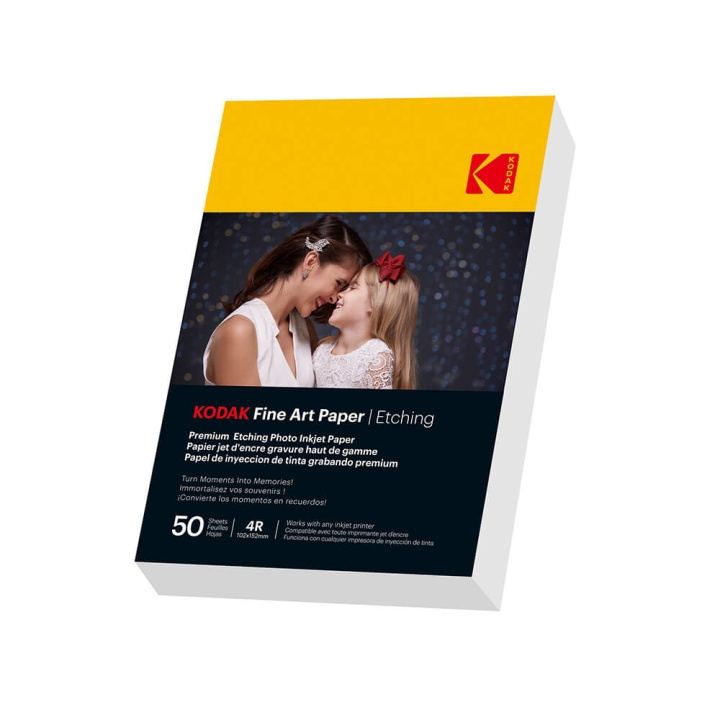 Kodak 10x15cm Fine Art Fotopapper 210g/m² 50 Ark in de groep HOME ELECTRONICS / Foto & Video / Fotoapparatuur / Overige bij TP E-commerce Nordic AB (C38709)