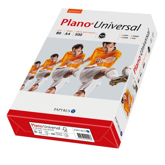 PLANO Universal Papper A4 Hålat Svensk Standard 500-pack in de groep HUISHOUDEN & TUIN / Kantoormateriaal / Papier & Blokken bij TP E-commerce Nordic AB (C38724)
