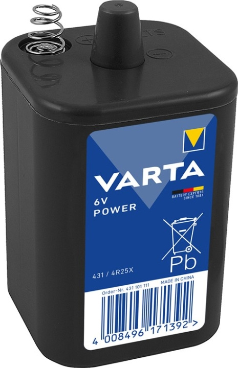 Varta 4R25X (431), 1 stk. folie Zinkchloride-batterij, 6 V in de groep HOME ELECTRONICS / Batterijen & Opladers / Batterijen / Overigen bij TP E-commerce Nordic AB (C38902)