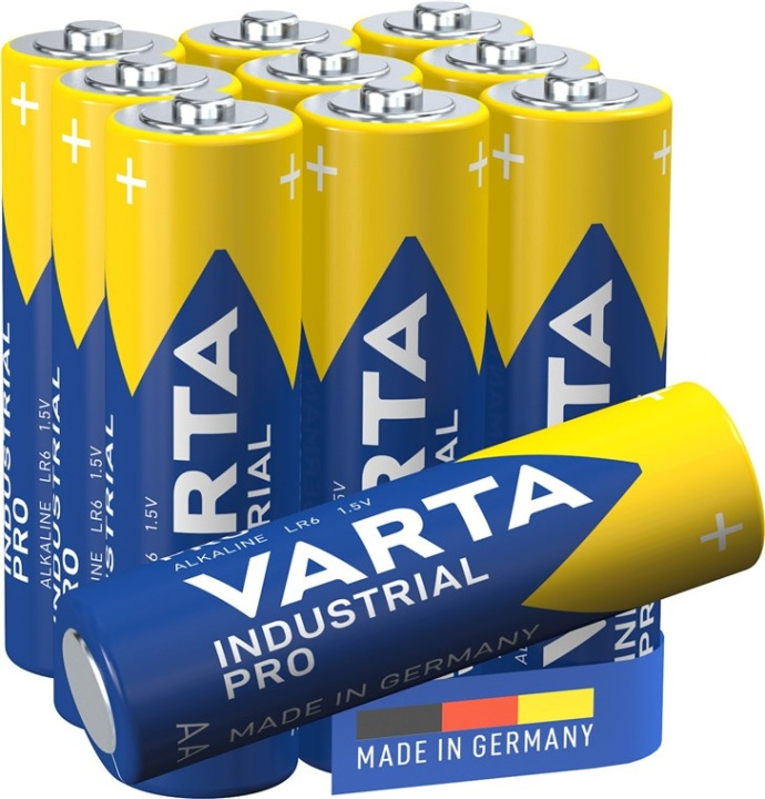 Varta LR6/AA (Mignon) (4006) batterij, 10 stks. box Alkali-mangaan batterij (alkaline), 1,5 V in de groep HOME ELECTRONICS / Batterijen & Opladers / Batterijen / Batterijen voor hoortoestellen bij TP E-commerce Nordic AB (C38910)