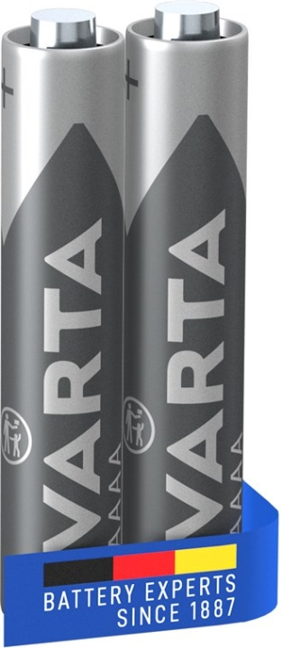 Varta LR61/AAAA (Mini) (4061), 2 stks. blister Alkali-mangaan batterij (alkaline), 1,5 V in de groep HOME ELECTRONICS / Batterijen & Opladers / Batterijen / AAA bij TP E-commerce Nordic AB (C39401)