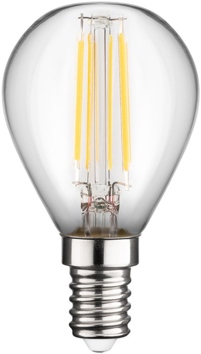 Goobay Filament LED-minibol, 4 W fitting E14, warm wit, niet dimbaar in de groep HOME ELECTRONICS / Verlichting / LED-lampen bij TP E-commerce Nordic AB (C40245)