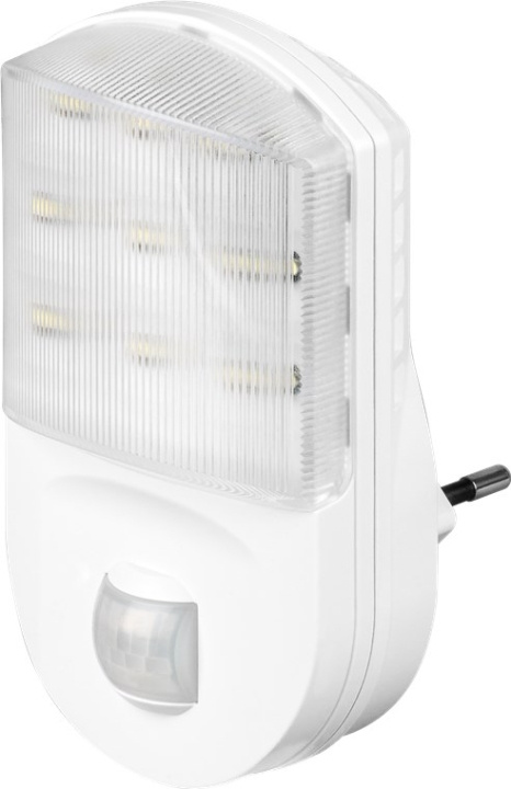 Goobay LED nachtlampje met bewegingsmelder koud wit, 120° detectie, 5 m bereik, voor binnenshuis (IP20) in de groep HOME ELECTRONICS / Verlichting / Nachtlampen bij TP E-commerce Nordic AB (C40372)
