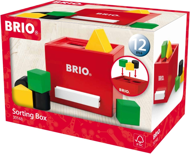 Brio 30148 - Plocklåda in de groep SPEELGOED, KINDER- & BABYPRODUCTEN / Babyspeelgoed / Activiteitenspeelgoed bij TP E-commerce Nordic AB (C40390)