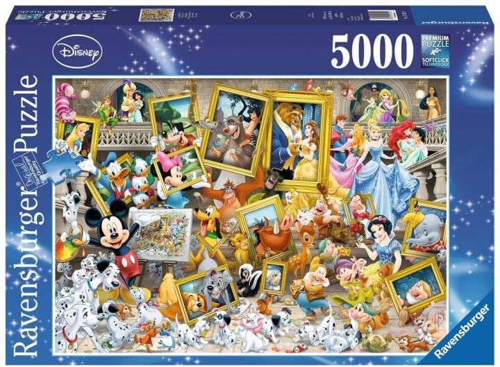 Disney Ravensburger Disney Multicharacter Pussel, 5000 bitar in de groep SPORT, VRIJE TIJD & HOBBY / Hobby / Puzzel bij TP E-commerce Nordic AB (C40408)