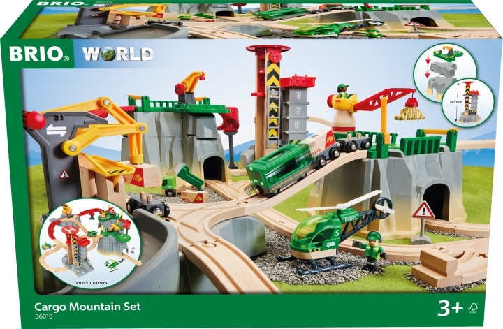 BRIO Railway 36010 Frakt- och bergsset in de groep SPEELGOED, KINDER- & BABYPRODUCTEN / Speelgoed / Bouwspeelgoed / Brio treinrails bij TP E-commerce Nordic AB (C40432)