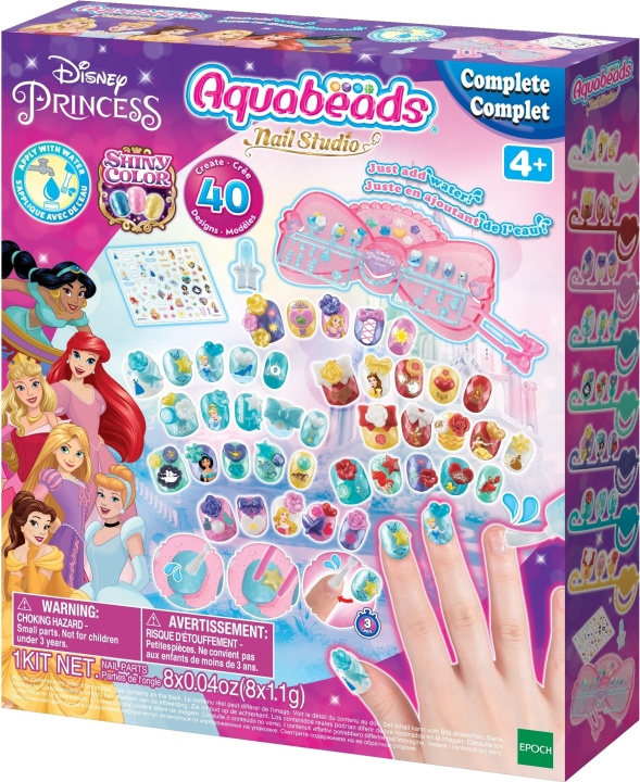 Aquabeads Nail Studio - Disney Princess in de groep SPEELGOED, KINDER- & BABYPRODUCTEN / Speelgoed / Ambachten bij TP E-commerce Nordic AB (C40445)