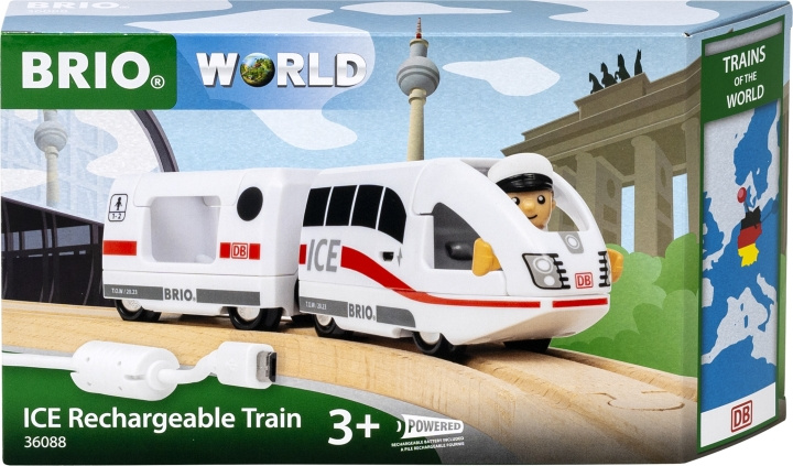 BRIO 36088 - Trains of the World ICE laddningsbart tåg in de groep SPEELGOED, KINDER- & BABYPRODUCTEN / Speelgoed / Bouwspeelgoed / Brio treinrails bij TP E-commerce Nordic AB (C40463)