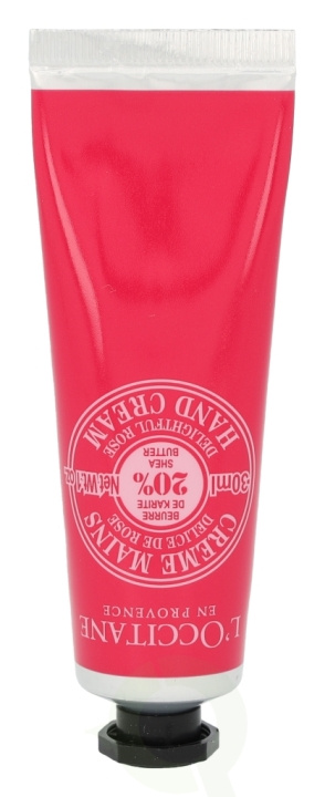 L\'Occitane Shea Butter Rose Hand Cream 30 ml in de groep BEAUTY & HEALTH / Manicure/pedicure / Handcrèmes bij TP E-commerce Nordic AB (C40704)