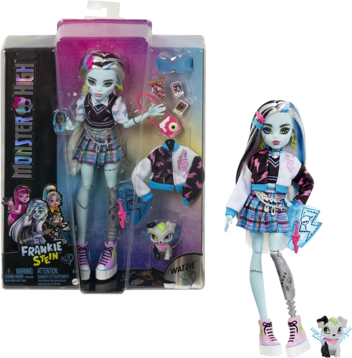 Monster High Core Frankie -muotinukke in de groep SPEELGOED, KINDER- & BABYPRODUCTEN / Speelgoed / Docks & Accessoires bij TP E-commerce Nordic AB (C40934)