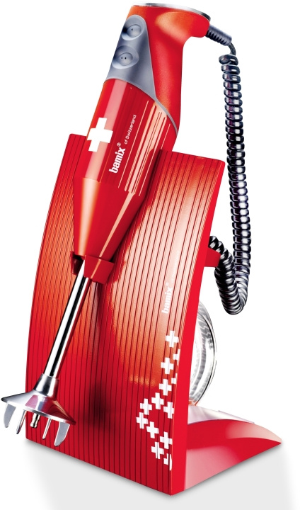 Bamix SwissLine M200-sauvasekoitin, punainen in de groep HUISHOUDEN & TUIN / Huishoudelijke apparaten / Keukentools & -apparatuur / Staafmixers bij TP E-commerce Nordic AB (C41022)