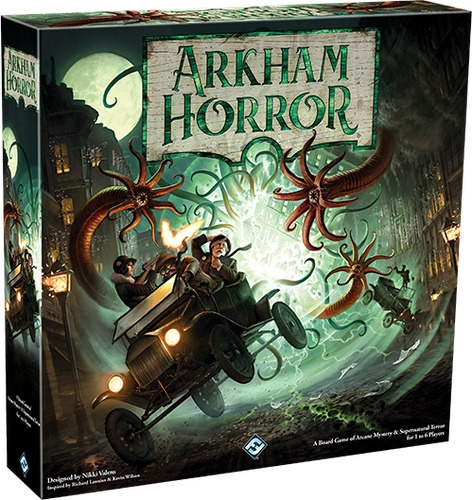 Enigma Arkham Horror 3rd. Edition -lautapeli in de groep SPEELGOED, KINDER- & BABYPRODUCTEN / Speelgoed / Bordspellen / Familiespellen bij TP E-commerce Nordic AB (C41029)