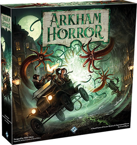 Enigma Arkham Horror 3rd. Edition -lautapeli in de groep SPEELGOED, KINDER- & BABYPRODUCTEN / Spelletje / Bordspellen bij TP E-commerce Nordic AB (C41029)