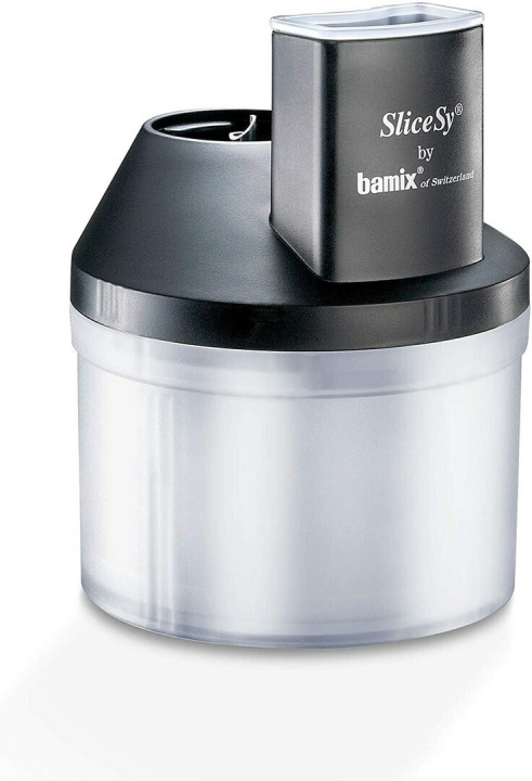 Bamix SliceSy -lisäosa, musta in de groep HUISHOUDEN & TUIN / Huishoudelijke apparaten / Keukentools & -apparatuur / Staafmixers bij TP E-commerce Nordic AB (C41074)