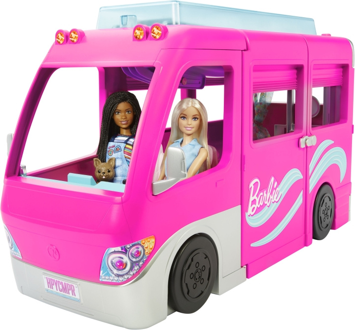 Barbie Dreamcamper -asuntoauto in de groep SPEELGOED, KINDER- & BABYPRODUCTEN / Speelgoed / Docks & Accessoires bij TP E-commerce Nordic AB (C41080)