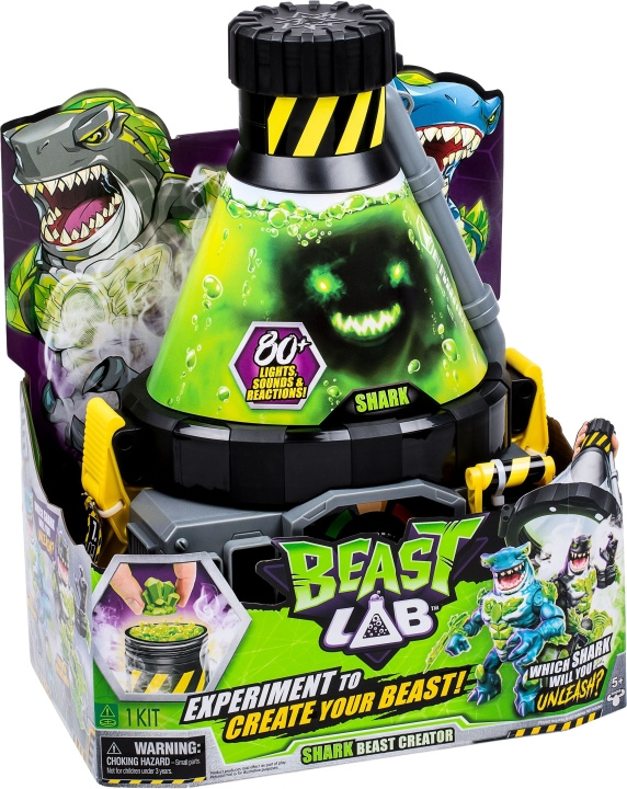 Beast Lab Shark Beast Creator - hirviölaboratorio in de groep SPEELGOED, KINDER- & BABYPRODUCTEN / Speelgoed / Experimenteren en doe-het-zelf bij TP E-commerce Nordic AB (C41125)