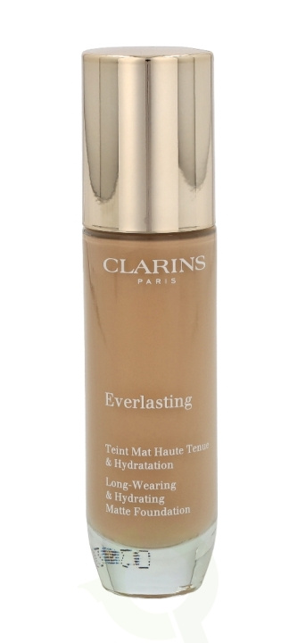 Clarins Everlasting Long-Wearing Matte Foundation 30 ml #110.N Honey in de groep BEAUTY & HEALTH / Makeup / Make-up gezicht / Foundation bij TP E-commerce Nordic AB (C41347)