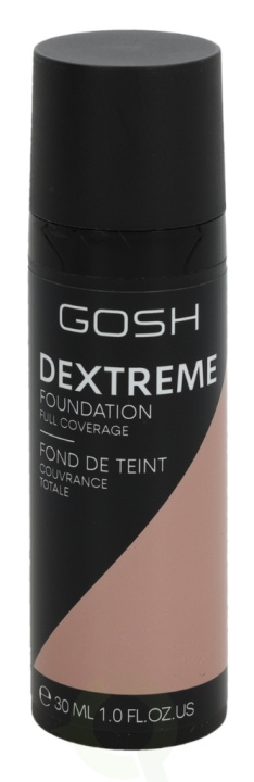 Gosh Dextreme Full Coverage Foundation 30 ml 004 Natural in de groep BEAUTY & HEALTH / Makeup / Make-up gezicht / Foundation bij TP E-commerce Nordic AB (C41497)