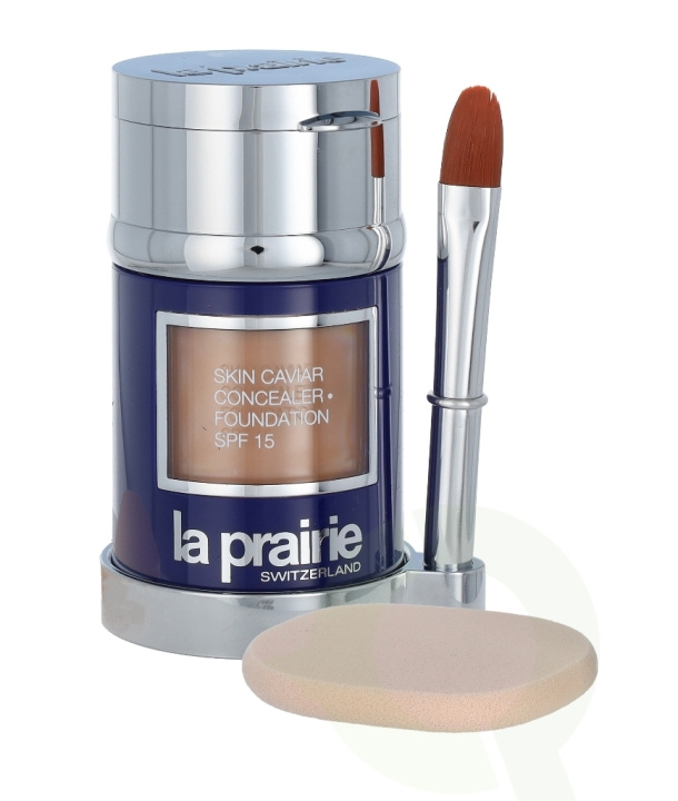 La Prairie Skin Concealer Foundation SPF15 32 ml Mocha W50 - Concealer 2gr/Foundation 30ml in de groep BEAUTY & HEALTH / Makeup / Make-up gezicht / Foundation bij TP E-commerce Nordic AB (C41555)