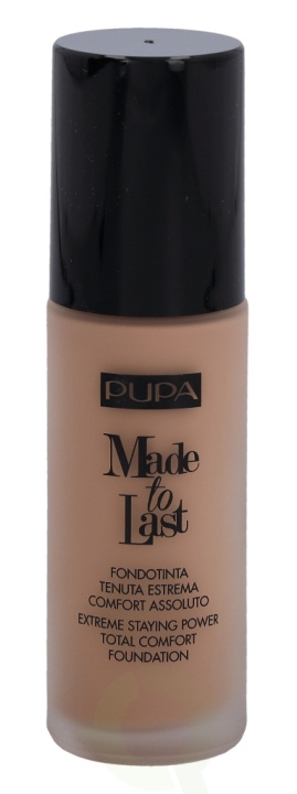 Pupa Milano Pupa Made To Last Total Comfort Foundation SPF10 30 ml #040 Medium Beige in de groep BEAUTY & HEALTH / Makeup / Make-up gezicht / Foundation bij TP E-commerce Nordic AB (C41761)