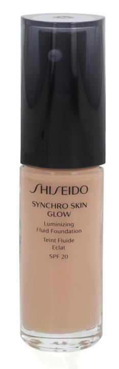 Shiseido Synchro Skin Glow Luminizing Foundation SPF20 30 ml N4 in de groep BEAUTY & HEALTH / Makeup / Make-up gezicht / Foundation bij TP E-commerce Nordic AB (C41776)